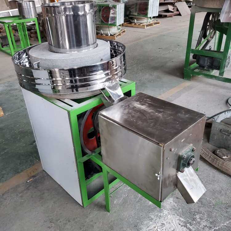 花岗岩面粉石磨机豆腐煎饼糊子磨浆机辣酱面石磨机杂粮磨面粉机