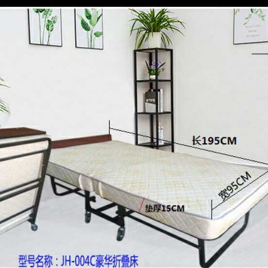 单人酒店折叠床宾馆加床家庭午休床保姆床可折叠多功能家用可移动
