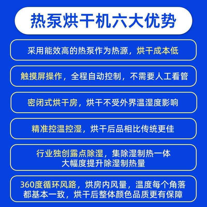 空气能热泵烘干机 一体式开环侧出风整体烘干房 高温烘干设备工厂