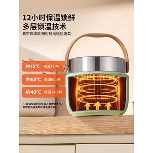 不锈钢焖烧杯保温饭盒桶闷烧壶超长保温焖银耳羹伴侣