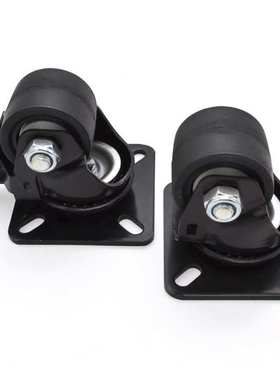 SK6-U5079/U5079C工业脚轮2寸带刹车和无刹车万向轮推车轮子