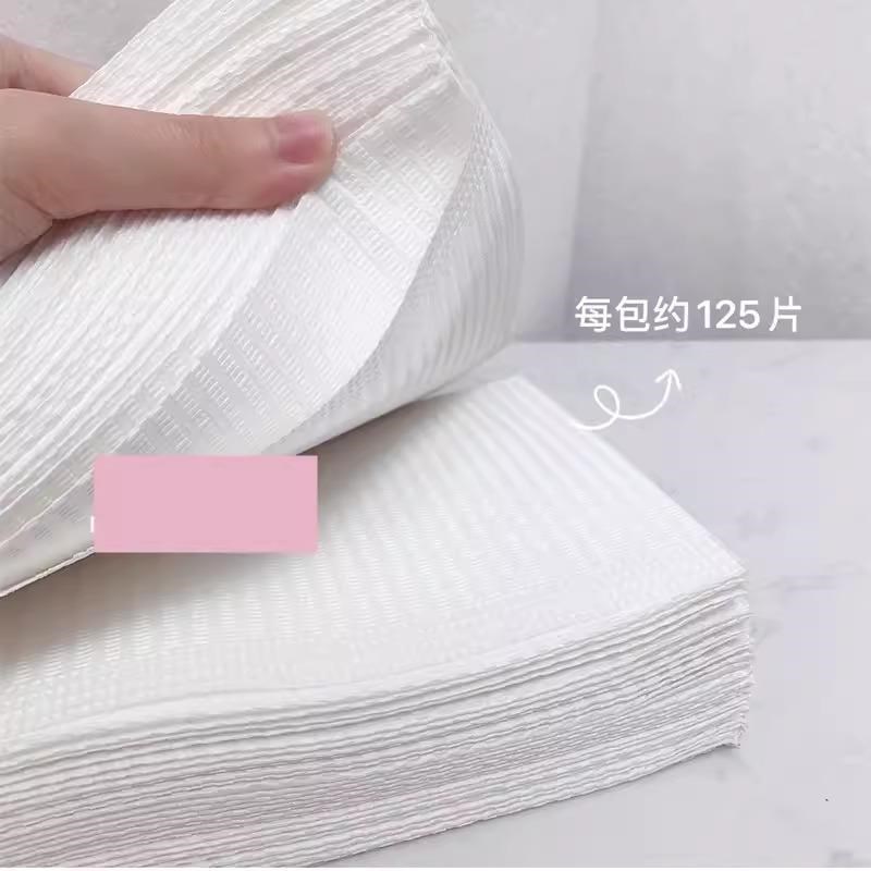 美甲桌面垫布垫纸一次性125张清洁垫手枕垫垫巾纸桌布美甲桌垫纸图片