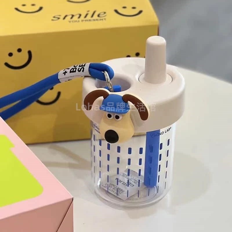 chakolab水杯和序吸管杯高颜值可爱杯子咖啡网S红便携杯子随行杯