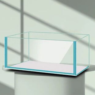 钢化玻璃鱼缸懒人鱼缸客厅阳台家用造景中小型装饰金鱼生态水族箱