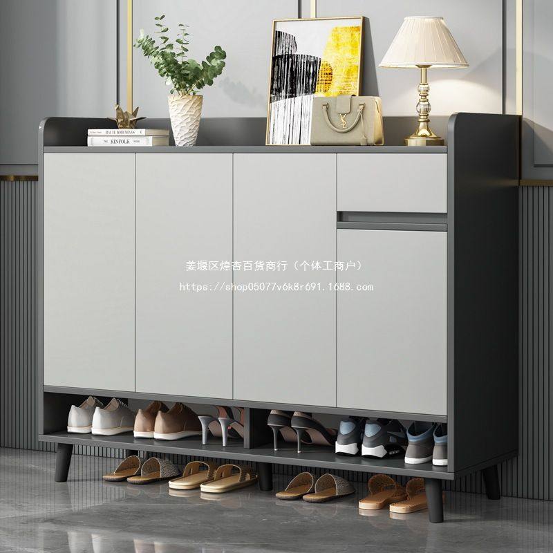 轻奢鞋架家用门口入户2023新款爆款小户型雾灰收纳省空间室内鞋柜,收纳整理,鞋子收纳架,淘宝优惠券,粉丝福利购,淘宝优惠卷