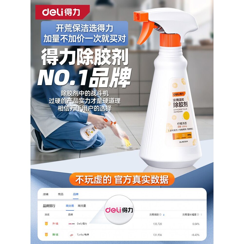 除胶剂家用装修开荒保洁清除玻璃瓷砖地板去胶带
