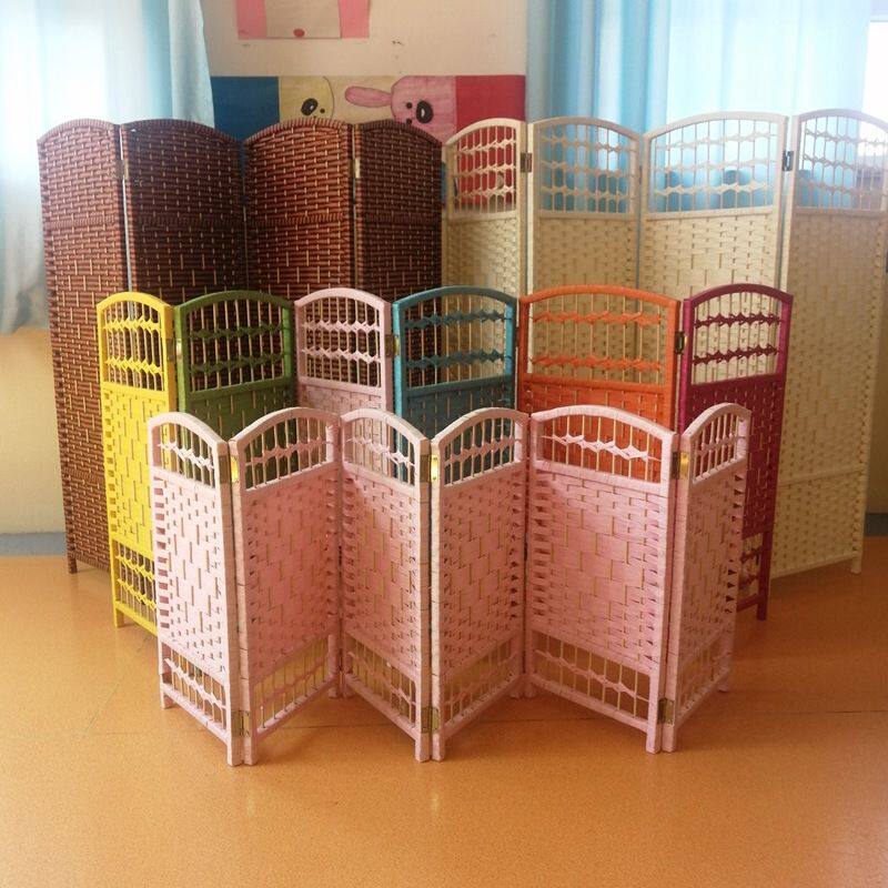 幼儿园 儿童 遮挡 折叠移动 小屏风 隔断 玄关 区角布置 宠物格挡
