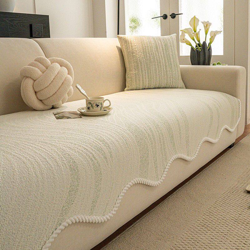 2025新款凉豆豆沙发垫夏季夏天凉感异形凉席坐垫高级感皮沙发盖布