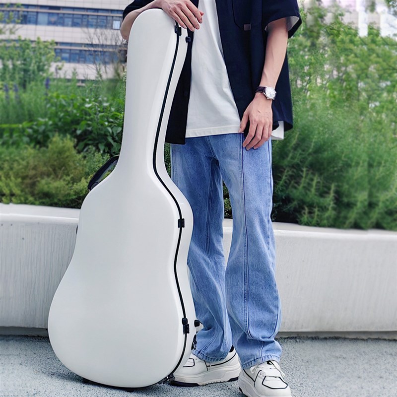 吉他玻璃钢琴盒40寸41寸民谣3A9寸古典吉它箱加厚托运箱包防水抗