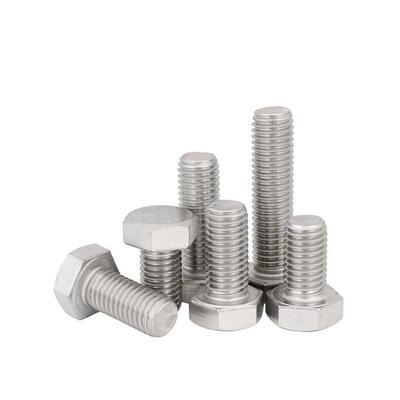 外六角螺丝3042205不锈钢外六角螺栓达克罗热镀锌外六角螺丝