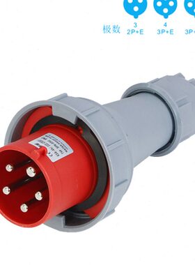 4232450P/323/F5A-26043035/S大电流//4424512N323/工业插头0防水