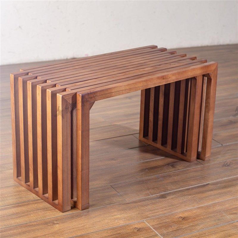 实木长凳可伸缩抽拉长条凳原木门口换鞋凳阳台休闲长凳子家用创意,住宅家具,床尾凳/长凳,淘宝优惠券,粉丝福利购,淘宝优惠卷