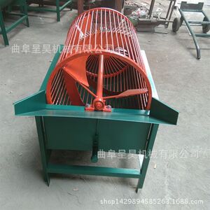 地瓜切片机滚笼清洗磨皮洗泥机自动清洗出料轻便省水家用洗薯机