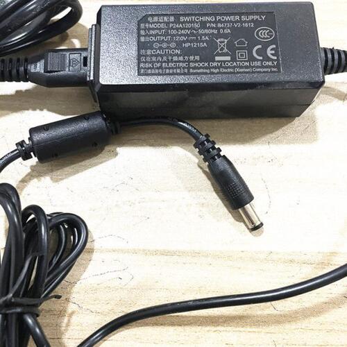 HPRT汉印12.0V 1.5A电源适配器P24A120150鑫森海产HP1215A带灯12V