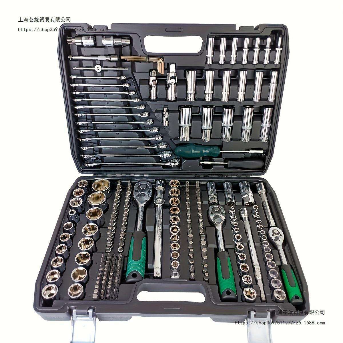 机汽修组合套筒棘轮扳手随车工具批头快速接杆铬钒钢其他