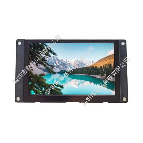 5寸TTL串口屏，TFT彩色液晶屏，HMI串口屏，RS232串口屏