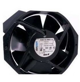 出售风机W2S130-AA25-01 115V 40W 17055 15CM全金属耐高温风扇