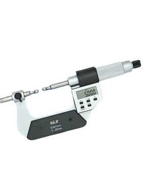 青海青量量具五键电子数显齿轮千分尺/0-25-50mm/237-11-040 模数