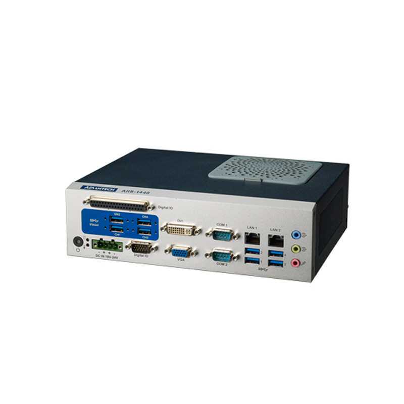 研华紧凑型系统AIIS-1440工控机，支持英特尔酷睿? i7/i5/i3 CPU