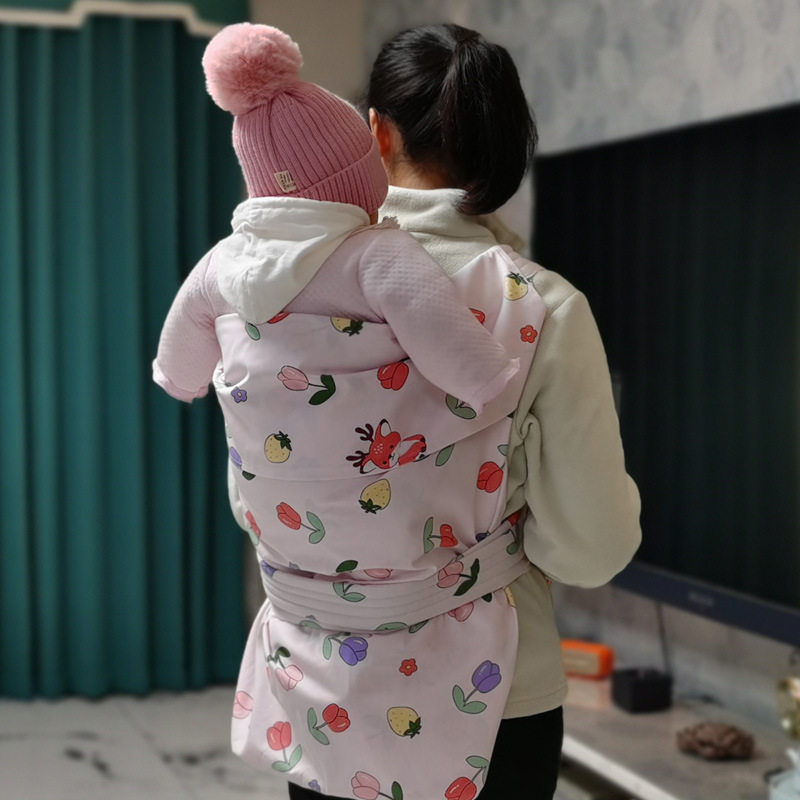 农村地区婴儿背巾纯棉背带后背前抱式四川云南贵州宝宝育儿背裙