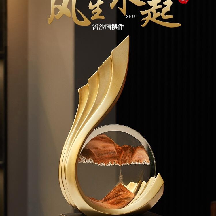 酒柜装饰品摆件轻奢客厅电视柜办公室大气上档次2025新款