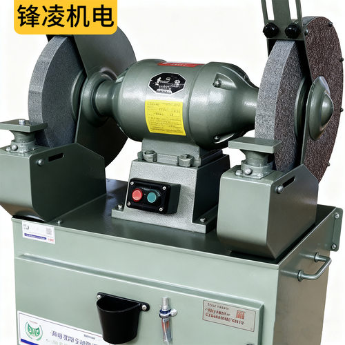 新款吸尘环保除尘式砂轮机MC3040B/M3340B自动振灰铸造件打磨机