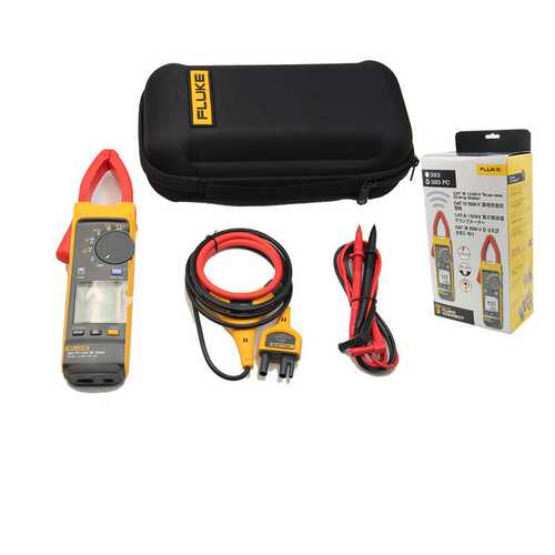 Fluke 配备 iFlex 探头的 393 FC CAT III 1500 V 真有效值钳形表