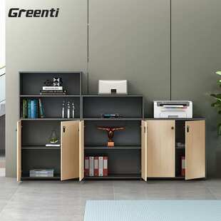 简约新款办公区隔断柜花槽柜办公室文件柜矮柜储物柜档案柜资料柜