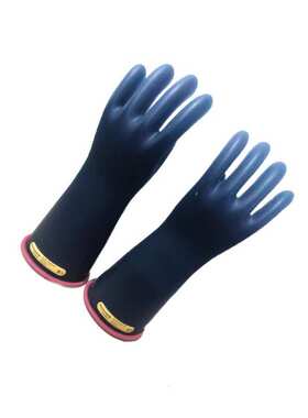 带电作业NG216RB高压绝缘手套406mm长筒防触电手套