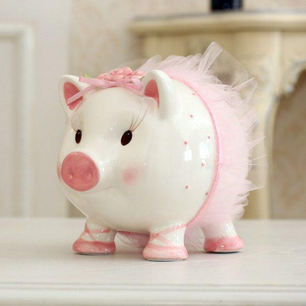 高档出口超大号陶瓷猪存钱罐创意可爱儿童不可取储蓄罐网红摆件,节庆用品/礼品,储蓄罐,淘宝优惠券,粉丝福利购,淘宝优惠卷