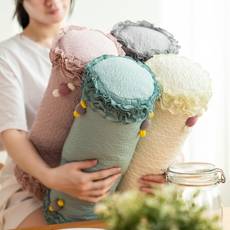 全棉韩式日式g卡通抱枕沙发靠枕办公室腰枕床头靠垫大靠背午睡头