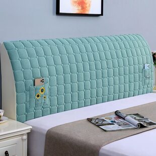 加厚全包床头罩高级头套一米八床防尘罩感罩新款简约高档靠背2023