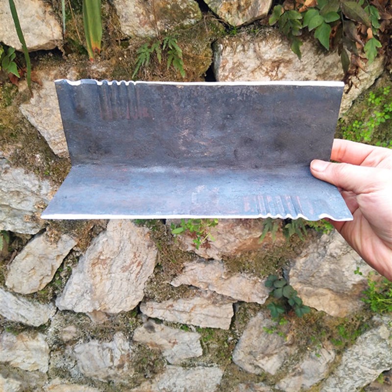 瞿氏铁匠刮篾刀槽刮刀篾匠专用刀手E工一体锻打而成边钢工艺可定