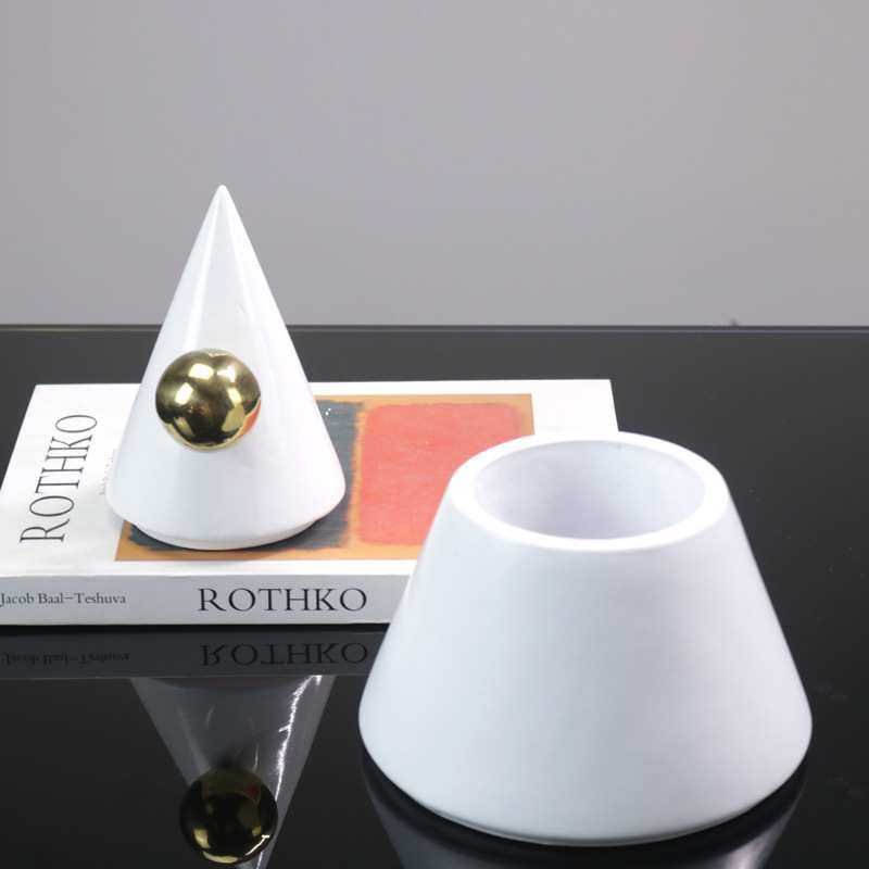 创意黑白塔状储物罐摆件现代简约家居客厅装饰品收纳盒设计师摆设,3C数码配件,USB灯,淘宝优惠券,粉丝福利购,淘宝优惠卷