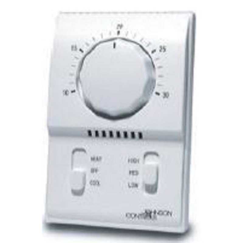 江森温控器T2000EAC-0C0单冷机械式温控器 风机盘管温控器