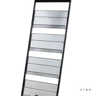 杂志架宣传资料架落地铁艺展示架子书报单页彩页收纳报纸报刊架