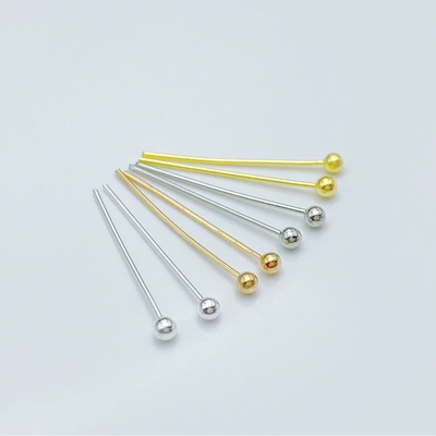 diy饰品配件2.0球头0.7线粗铜球针圆头针 2000根/包 现货直销