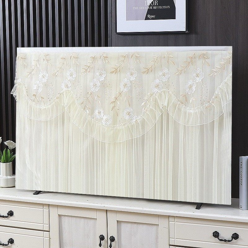 2025年新款电视机防尘罩套台式挂式显示器55寸65寸75寸遮盖布盖巾