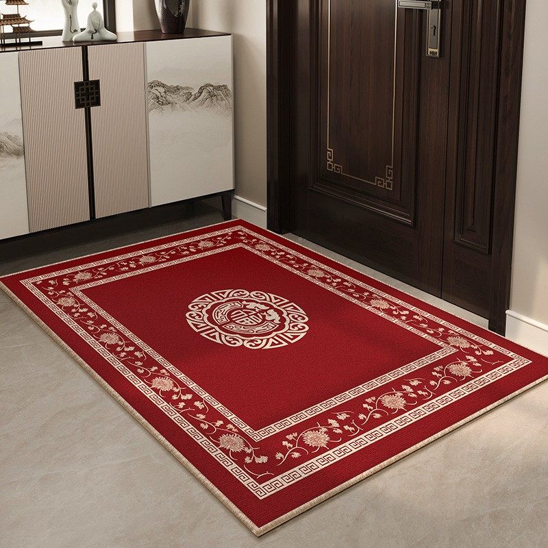 新中式入户地垫进门门口脚垫子家用耐脏防滑门垫入门玄关门地毯,居家布艺,地毯,淘宝优惠券,粉丝福利购,淘宝优惠卷