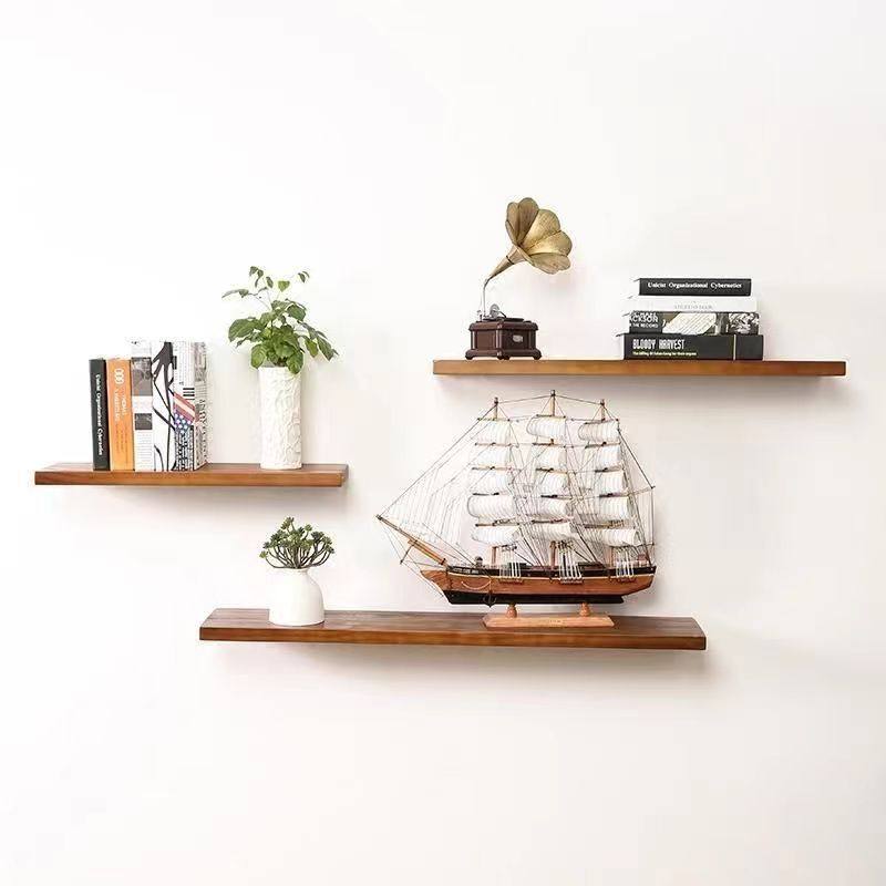 实木一字隔板挂墙上双直边置物架木板书架长方形便宜木板,住宅家具,搁板/置物架/家用陈列架,淘宝优惠券,粉丝福利购,淘宝优惠卷