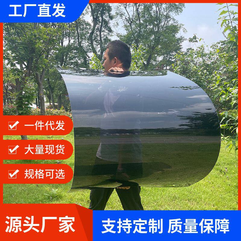 茶色黑色遮阳板pc耐力板防晒隔热户外防水防晒塑料板防雨棚遮阳棚