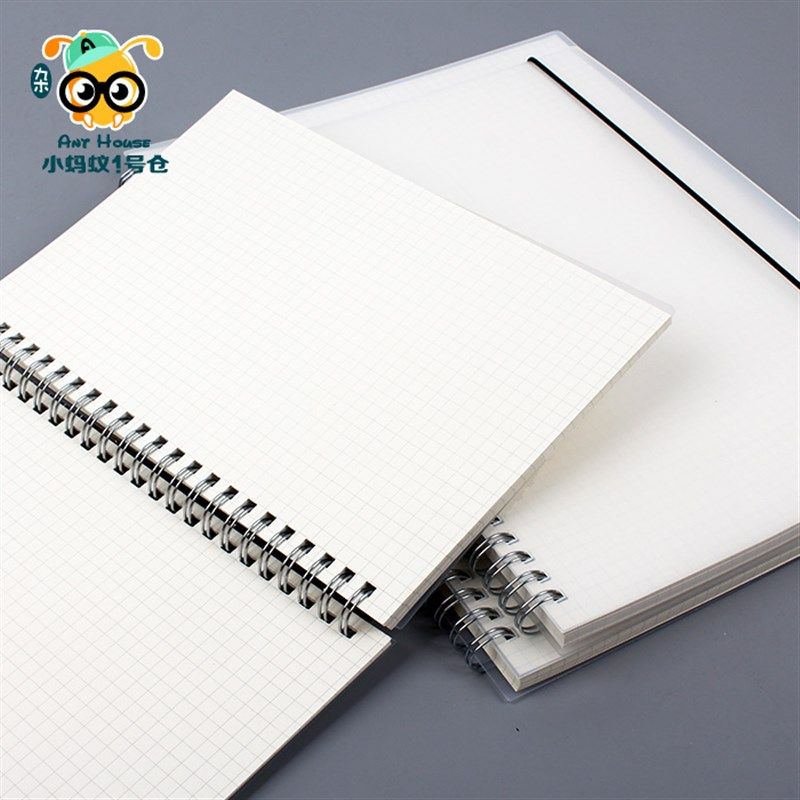 pp封面方格点阵笔记事绘画线圈手帐磨砂封面A6/A5/B5/A4 绑绳本子,文具电教/文化用品/商务用品,笔记本/记事本,淘宝优惠券,粉丝福利购,淘宝优惠卷