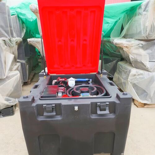 全新升级款500升储油罐移动油箱应急加油站自动停枪加油机抽油泵