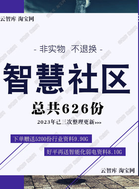5G智慧社区解决方案AI智慧小区智能信息建设未来社区治理建设方案