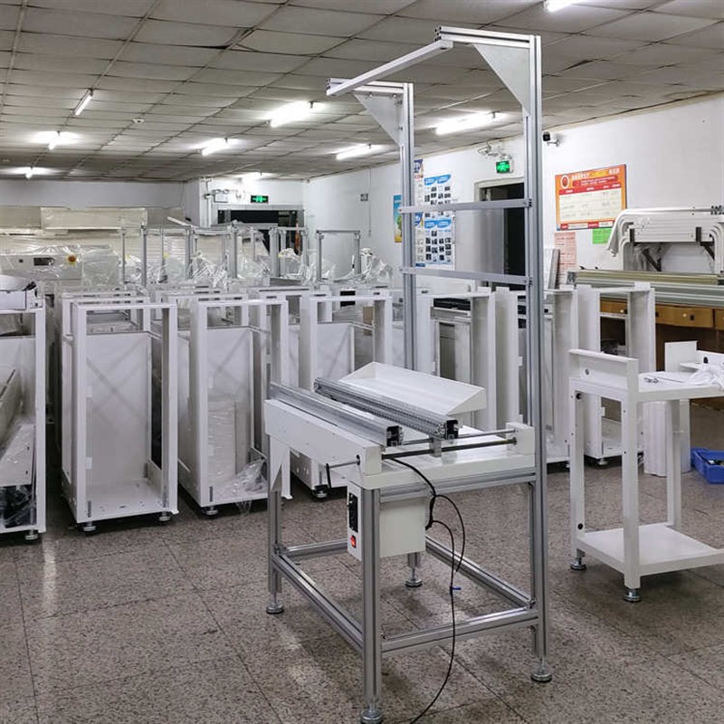 线生产防静电插件m车间双边插件型材输送机铁线线插件流水线