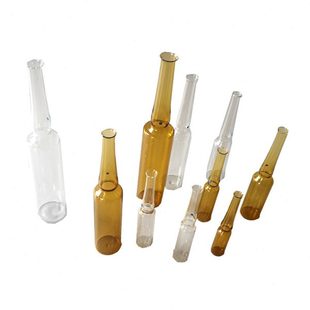 包邮可开票 透明/棕色 玻璃安瓿瓶 曲颈易折安剖 1/2/5/10/20ml