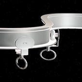 厂2米窗帘杆单窗帘窗帘双轨家单重型轨可供应柔性弯曲轨 兴达