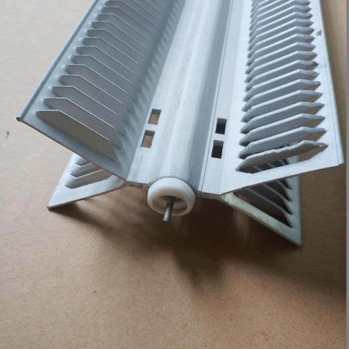 625mm230V2lKW92款翼型铝翅片管暖风机取暖器踢脚线RX型一体发热