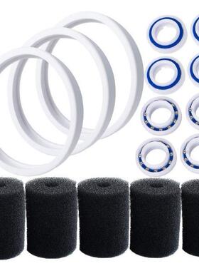 Polaris更换车轮轴承和轮胎与清洁替换棉北极星180380泳池套装