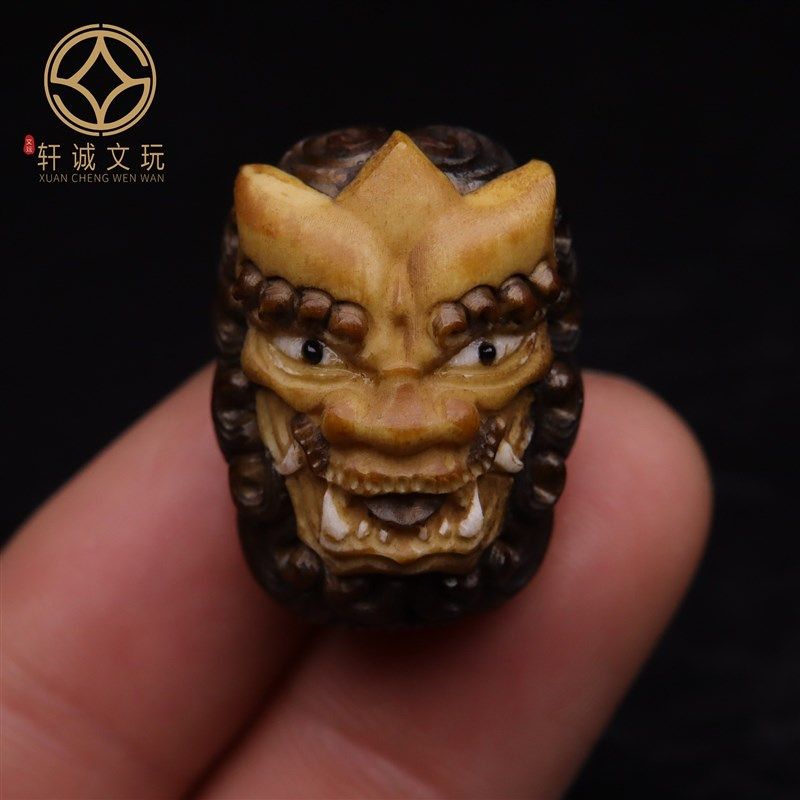 天然沉香兽面三通佛头吊坠牌子饰品散珠圆珠子DIY文玩配饰配件,饰品/流行首饰/时尚饰品新,沉香,淘宝优惠券,粉丝福利购,淘宝优惠卷